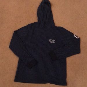 Boys Vineyard Vines long sleeve hooded tee